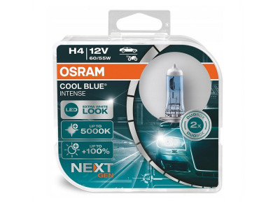 Becuri Osram H4 12v 60 / 55w P43t Night Breaker Laser, Generatia Urmatoare + 150%, 2 Buc 64193CBN-HCB foto