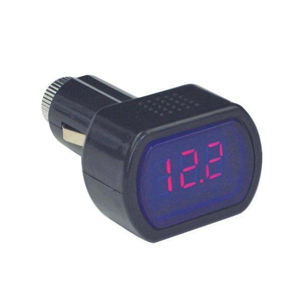 Tester voltaj pentru baterii Automax 12V/24V cu conectare la priza tip bricheta a masinii