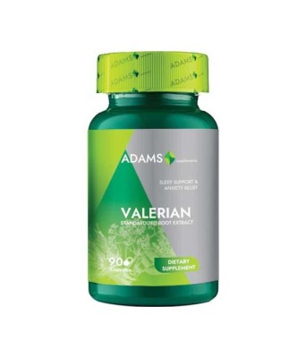 Valeriana 300 miligrame 90 capsule Adams Vision foto