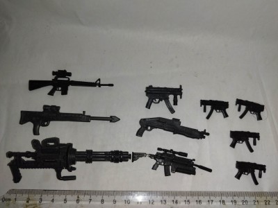 bnk jc Lot arme plastic pentru GI Joe foto