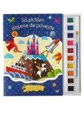 Cumpara ieftin Sa pictam desene de poveste. Carte de colorat cu pensula si acuarele/***