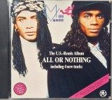 Milli Vanilli &lrm;&ndash; All Or Nothing - The U.S. Remix Album [ CD, album ] nm / nm Hansa 1989 Germania