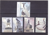 MONUMENTE ALE EROILOR NEAMULUI,SERIE COMPLETA,2018,MNH,ROMANIA., Istorie, Nestampilat