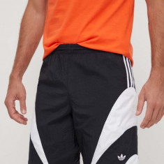 adidas Originals pantaloni scurti barbati, culoarea negru