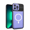 Husa pentru Apple iPhone 12 MagSafe, Urban Armor, Flippy, Mov, suport magnetic