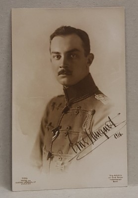 ERNST AUGUST , DUCE DE BRUNSWICK , CARTE POSTALA ILUSTRATA , MONOCROMA, NECIRCULATA , DATATA 1916 foto