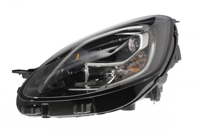 Far Ford Puma, 10.2019-, montare fata, stanga, H1+LED+PY21W; electric; rama argintie; fara modul LED; cu becuri; LED, VALEO foto