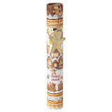 Set 30 betisoare cu suport, Craciun aroma Portocala si Lemn Santal II cm 25,5 H
