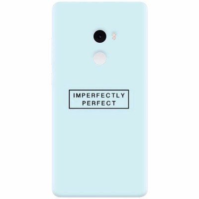 Husa silicon pentru Xiaomi Mi Mix 2, Imperfectly Perfect foto