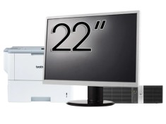 Pachet Calculator Second Hand HP Retail System RP5810 SFF, Intel Core i5-4570S 2.90GHz, 8GB DDR3, 128GB SSD, 4 x Serial Port, 1 x 24 Volt USB, 3 x 12