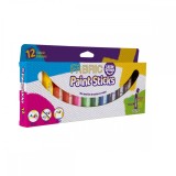 Set batoane de colorat Little Brian pentru tesaturi, 12 culori clasice