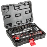 Cumpara ieftin Trusa scule 1/4&quot;-3/8&quot; Top Tools 38D520 HardWork ToolsRange