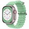 Curea Ceas SmartWatch pentru Apple Watch, bratara 22 mm, Silicon, sport, eleganta, rezistenta la indoituri, Comfy to Wear, Verde deschis