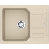 Chiuveta bucatarie compozit fragranite Franke UCG 611-62, dreptunghiulara, 1 cuva cu picurator, 62x50x19 cm, adancime cuva 19 cm, Avena