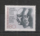 Germania.1982 100 ani nastere J.Franck si M.Born-fizicieni PREMIUL NOBEL MG.524