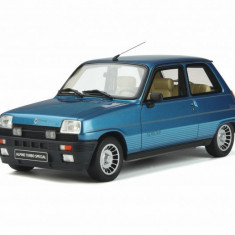 Macheta auto Renault 5 Alpine Turbo Special albastru 1984 LE 3000 pcs, 1:18 Otto