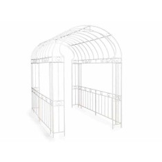 Pavilion, arcada gradina fier alb m 1,8 x 2,8 x 2,55 H