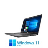 Laptop Touchscreen Dell Latitude 5500, i5-8365U, 16GB DDR4, 256GB SSD, Win 11 Home