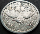 Moneda exotica 1 FRANC - NOUA CALEDONIE, anul 1991 *cod 778, Australia si Oceania