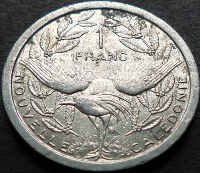 Moneda exotica 1 FRANC - NOUA CALEDONIE, anul 1991 *cod 778