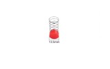 Cumpara ieftin Set arc+dop plastic 13.5mm pentru supapa de sens compresor de aer CH205