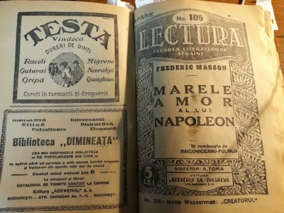Lectura - lot 53 numere foto