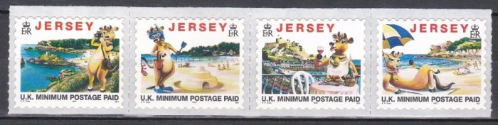 Jersey 1997 - Turism, Autoadezive, MNH