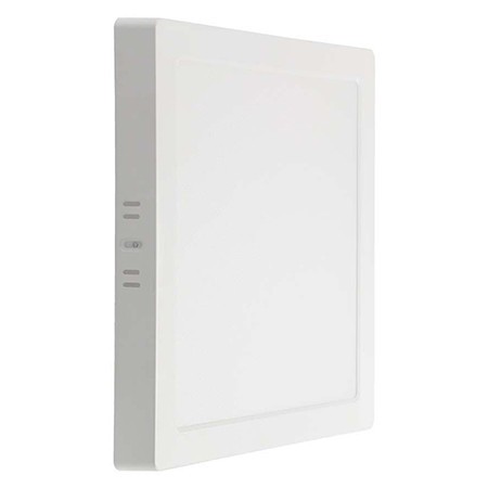 Plafoniera led 24w 6500k alb rece - alb