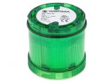 Semnalizator Luminos Verde BA15D 12-240V
