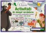 Disney Clasic. Activitati de alungat nerabdarea. Carte cu planse reutilizabile si carioca - Disney