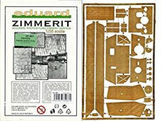 + Set 1/35 Eduard 35563 - Zimmerit Panther A Photo-Etched for Italeri + foto