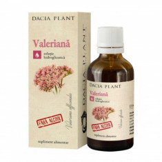 Valeriana tinctura fara alcool, 50ml, Dacia Plant