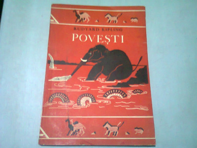 POVESTI , RUDYARD KIPLING foto