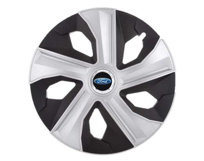 Set 4 capace roti Luna II R16 pentru gama auto Ford
