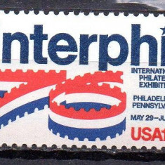 SUA 1976, Expo Interphil, serie neuzata, MNH