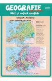 Geografie - Clasa 8 - Harti si notiuni esentiale - Octavian Mandrut