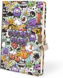 Jurnal cu lacat - Graffti, 15 X 21 cm | I-Total