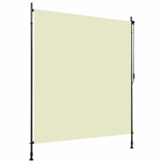 vidaXL Jaluzea tip rulou de exterior, crem, 200 x 270 cm 145942