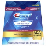 Benzi Albire Dinti, Crest Whitestrips 3D Glamorous White Luxe, Cutie 14 plicuri (28 de benzi)