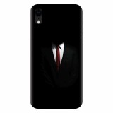 Husa silicon pentru Apple Iphone XR, Mystery Man In Suit