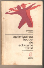 Optimizarea lectiei de educatie fizica-Georgeta Chirita foto