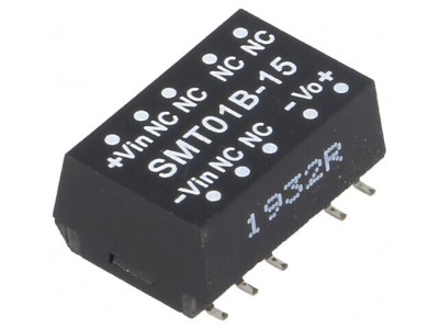 Convertor DC/DC 1W 18-36V la 15V SMD foto