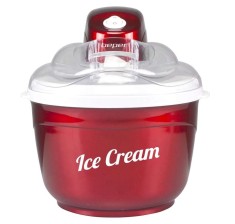 Aparat pentru preparat inghetata BEPER P102GEL001, 1.5L, rosu - RESIGILAT foto
