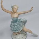 Bibelou vechi, vintage, portelan german Fasold &amp; Stauch - Patinatoare