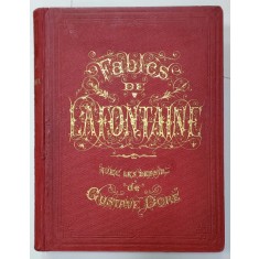 Jean de La Fontaine, Fabule, ilustatii de Gustave Dore - Paris, 1868