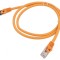 Patch Cord S/FTP 6a LSZH Portocaliu 1.5m