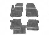 Set covorase auto din cauciuc Ford Transit/Tourneo Connect 03.2013-10.2018 model Grand; negre, 3 bucati