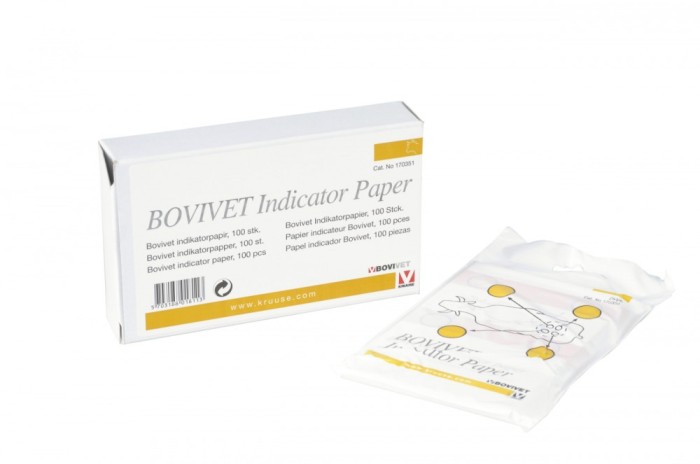 Hartie indicatoare mastita, 25 buc.