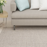 VidaXL Covor din sisal natural, nisipiu, 80x300 cm