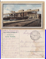 Constanta - Portul-Vapoare-cu rama-militara WWI, WK1 foto